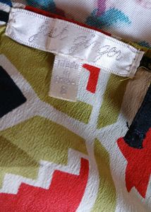 Patterned Mini Dress