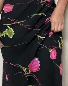 Floral Print Mini Skirt