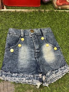 Denim Shorts For Kids