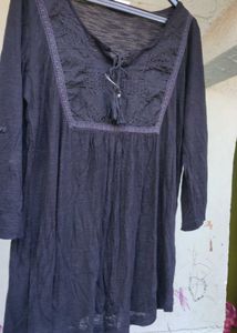 Cute Black Baffalo Top