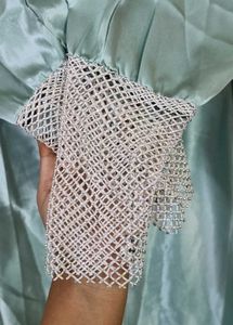Sea Green 4-Piece Bridal Kaftan Abaya Bhurqa