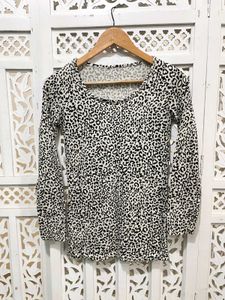 Cheetah Print Top B