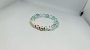 Customizable Beaded Name Bracelet