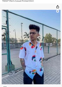 Casual Printed Shirt For Men’s