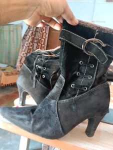 Beautiful Velvet Boots