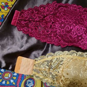 Lace Bandeau Bra - Stylish Comfort