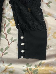 🥀Elegant Gothic Black Lace Dress. 🥀