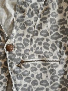 Leopard Print Vest