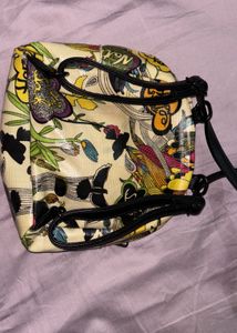 Sakroots Peace Floral Print Crossbody Bag