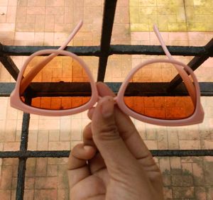 Retro Peach Sunglasses