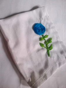 Hand Embroidered Handkerchief
