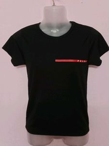 PRADA BLACK TSHIRT