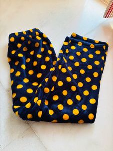 Blue and yellow Polka Dot Lounge Pants
