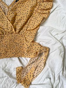 Shein Pretty Polka Top