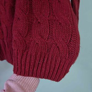Chunky  Cable Knit Sweater