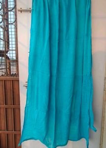 Teal Dupatta - Lightweight Fabric