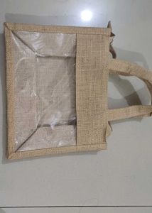 small jute bag