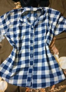 Check Blue Colour Shirt 🧿🐾