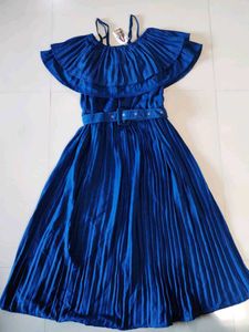 Elegant Navy Blue Maxi Dress