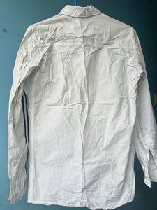 Highliter Striped White Shirt