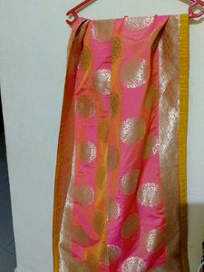 Elegant Pink Saree