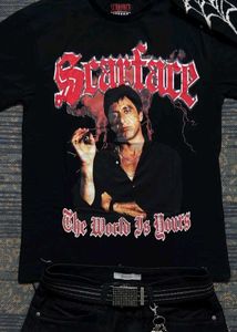 Scarface Graphic T-Shirt, Punk/Y2k/Goth/Emo
