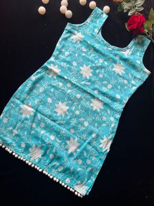 Floral Print Kurta