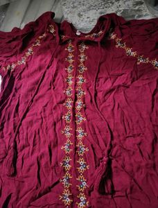 Embroidered Boho Tunic