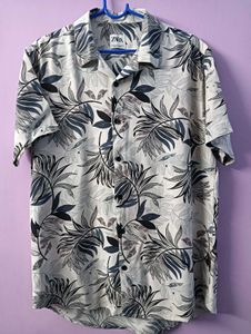 ZARA Floral Print Shirt