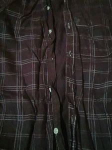 Violet Color Off Hand Shirt