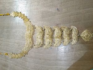 Golden Wedding Jwellery Set 💛