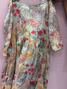 ALIA PATTER Floral Print Dress