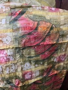 Matka Print Saree