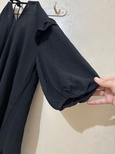 Black Tiered Dress