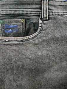 Stylish Grey Denim Jeans