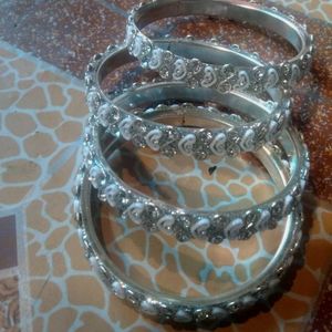 Sparkling Bangle Set