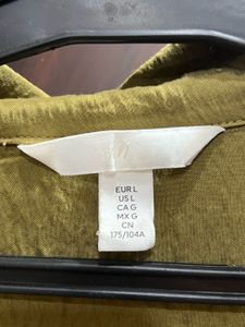 Olive Green Pocketed Shirt