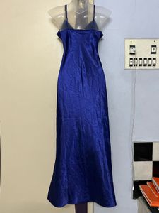 Pintrest Silky Blue Gown