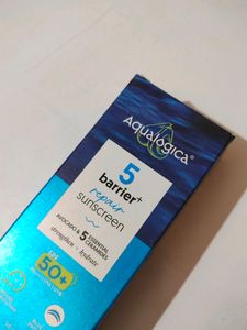 Aqualogica Barrier Repair Sunscreen 💙