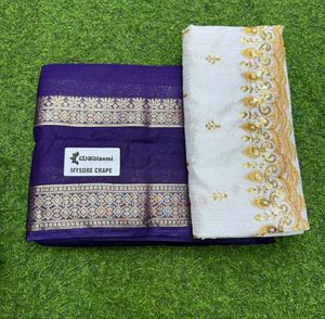 Mysore Crepe Sarees - Set of 10