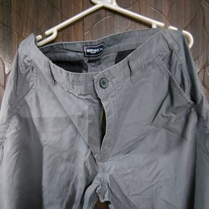 Charcoal Grey Trouser For Men