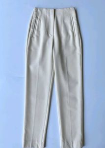 Oyster White ZARA PANTS