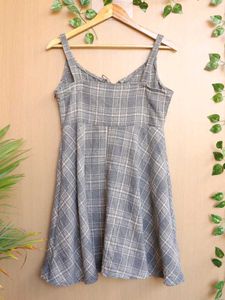 Plaid Mini Dress
