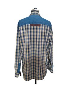 Vintage Plaid Patch Pocket Shirt