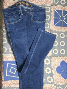Dark Blue Denim Jeans