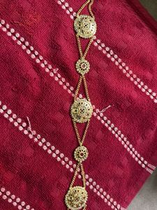 Gold-tone Statement MangTikka