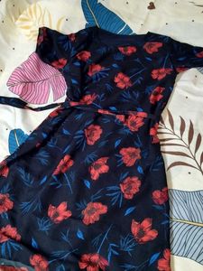 Floral Print Midi Dress