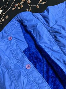Wow!! A Blue Parashute Jacket  For Winters