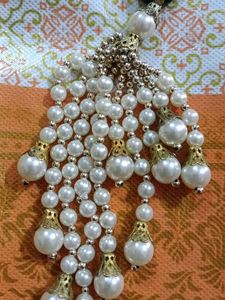 Pearl Beaded Bangle