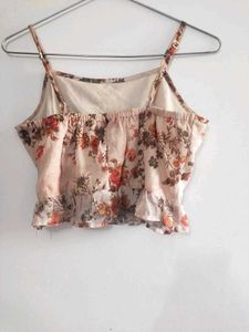 Floral Print Cami Top